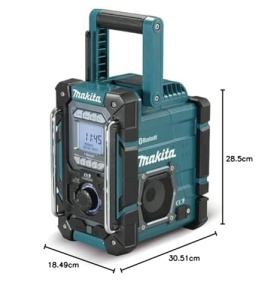Radio de santier Makita DMR300, Bluetooth, IP64, cu functie de incarcare - Img 3