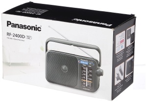 Radio portabil Panasonic RF-2400DEG-K, tuner FMAM, baterii sau alimentare la retea, negru - Img 6