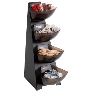 Raft de Bucatarie APS 11414, 4 Compartimente, 1 LitruCompartiment, Inox - Img 3