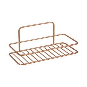 Raft Metaltex Reflex Copper, 1 Etaj, 26 x 11 x 13 cm, gri metalic