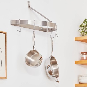 Raft pentru Vase Cuisinart Halbkreis, Otel Inoxidabil, 6 Usi, Culoare Argintie - Img 2