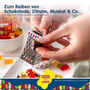 Rasa cu maner Zenker Haribo Mini, design Goldbar, din otel inoxidabil, 7.5 cm - Img 5