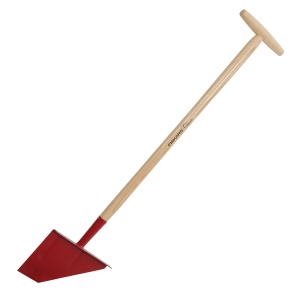 Rasenkantenstecher Fiskars 1003707, 104 cm, 23,5 cm, Borstahl, Eschenholz, RosuNatur - Img 2