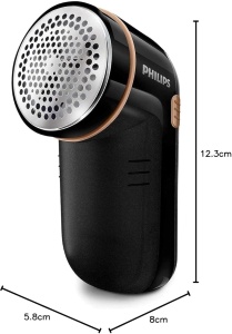 Rasnita de scame Philips GC02680, 8800 RPM, 3 dimensiuni de grila, negru-aurie - Img 7