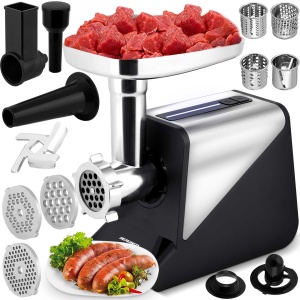Rasnita electrica Berdsen 800W2000W cu accesorii, negru-silver - Img 7