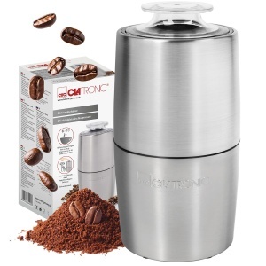 Rasnita electrica cafea Clatronic KSW 3807, 60g, 150W, lame inox, compacta