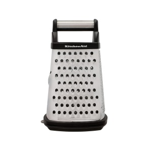 Rasnita KitchenAid Vierkantreibe 4 fete otel inoxidabil cu container colector - Img 2