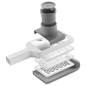 Rasnita multifunctionala ZWILLING Z-Cut, 4 lame din otel inoxidabil, culoare gri - Img 4