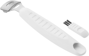 Rasnita pentru calcaie ZWILLING Hornhauthobel, 10 lame incluse, maner ergonomic, alb - Img 2