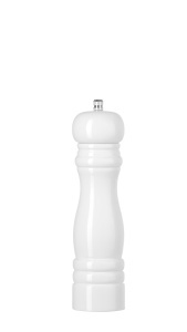 Rasnita sare HENDI mecanism ceramic ajustabil lemn alb lucios 215 mm