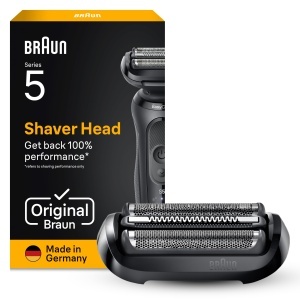 Rasoir electric Braun Series 5, 54B, Negru, Scherkopf original