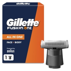 Rasoir electric Gillette Fusion One Hybrid, 5 lame, negru