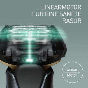 Rasoir electric Panasonic ES-LV97, 5 capete de taiere, motor linear, negru - Img 6