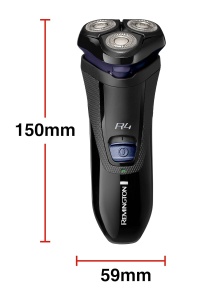 Rasoir Electric Remington R4, 40 min autonomie, trimmer detaliu, rosu - Img 5
