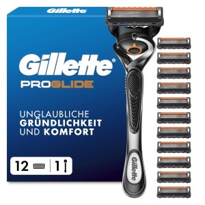 Rasoir Gillette Proglide pentru barbati, 5 lame, metal, grinegru