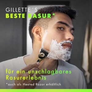 Rasoir pentru barbati Gillette Labs cu 5 lame, tehnologie de peeling, suport magnetic - Img 2