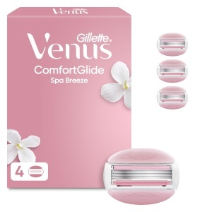 Rasoir pentru femei Gillette Venus Comfortglide Spa Breeze, 4 lame, culoare roz