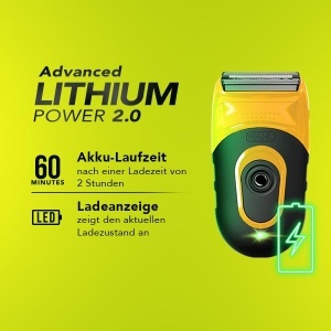 Rasoir Wahl Extreme Grip cu acumulator lithium, 60 min autonomie, design ergonomic - Img 3