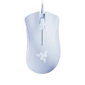 Razer DeathAdder Essential (2021) - Mouse de gaming cu fir de 6400 DPI cu senzor optic (5 butoane programabile, factor de forma ergonomic, durata de viata de 10 milioane de clicuri) Alb - Img 6