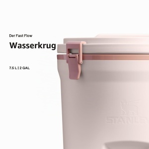 Recipient de apa STANLEY 1913, 7.5L, culoare Rose Quartz, BPA-free - Img 3