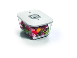 Recipient de vacuum din sticla LAICA 2,7L, reciclabil, compatibil cu aparate de vacuum