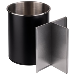 Recipient rotativ pentru tacamuri APS 11748, inox, 13 cm diametru, 3 compartimente - Img 5