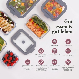 Recipient sticla Kilner Fresh Storage 1,5L cu capac etans si design durabil - Img 5