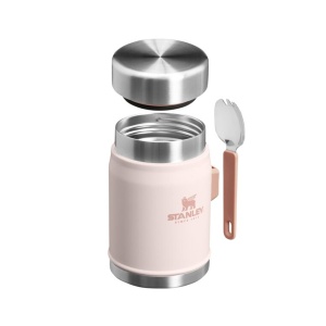 Recipient termic STANLEY 1913, 400 ml, inox, culoare Rose Quartz, mentine temperatura 7 ore - Img 9