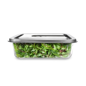 Recipient vid CASO VacuBoxx Inox XL, 4500 ml, sticla borosilicata, capac inox - Img 4