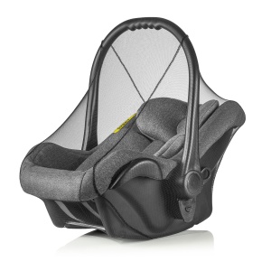 Reer 87011 Plasa anti-insecte pentru scoica bebelusi extra mare negru
