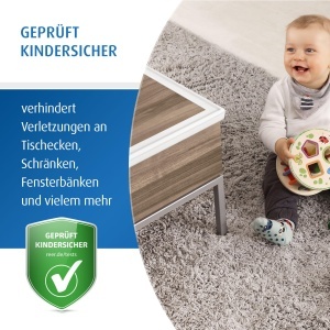 Reer Kantenschutz Soft 2x1m Protectie colturi rezistenta si testata alba - Img 2