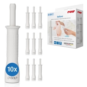 Reer Relieve Blahhilfe 10 bucati Cateter pentru bebelusi Ajutor la colici si balonare