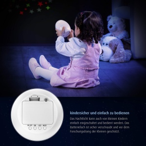 Reer Starlino Proiector Lumini LED pentru Copii Timer 30 Minute Baterii - Img 8
