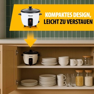 Reiscocher Tristar RK-6142, 0.6 L, 300 W, Design Compact - Img 7
