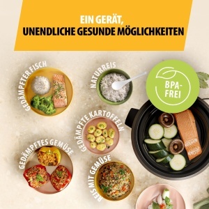 Reiscocher Tristar RK-6145, 1,5 L, 500 W, inox - Img 3