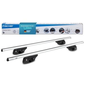Relingtrager FISCHER TopLine L, Aluminium, 90 kg, 120 cm