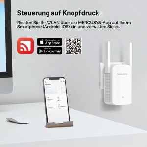Repetitor Wi-Fi Mercusys ME1500X, Dual-Band 1500 MBits, Gigabit-Port - Img 7