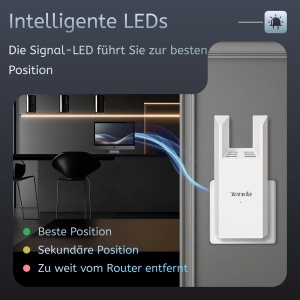 Repetitor Wi-Fi Tenda A18 Dual-Band AC1200, 1200 Mbps, Acoperire 150 m - Img 7