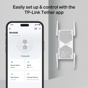 Repetitor Wi-Fi TP-Link RE405BE, 6.5 Gbps, Dualband, 2.5 Gbps Port Ethernet - Img 8