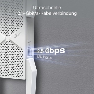 Repetitor Wi-Fi TP-Link RE655BE Tri-Band, 9300 MBits, 4 Antene Externe - Img 5