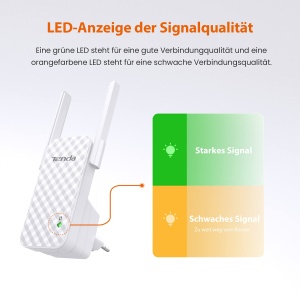 Repetitor WLAN Tenda A9, N300, 2 antene externe, 300 Mbps - Img 5