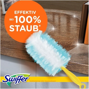 Rezerve lavete Swiffer Staubmagnet 25 bucati cu parfum Febreze capteaza de 3 ori mai mult praf si par - Img 2