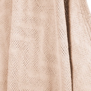 Roba Babydecke Frosty Almond 80x80 cm Bio Bumbac Certificat Beige - Img 5