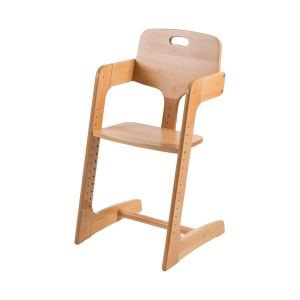 roba Stair High Chair Kid Up - Scandura detasabila - Scaun inalt in crestere pentru bebelusi si copii - cu curea in 3 puncte - lemn natural - Img 6
