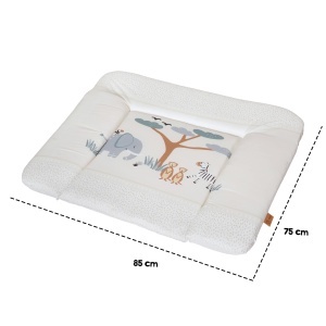 Roba Wickelauflage Savanna Friends 85 x 75 cm, Abwischbar, Beige - Img 5