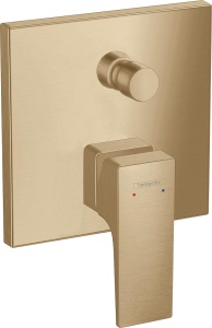 Robinet de baie hansgrohe Metropol, Unterputz, Bronz periat, cu umsteller