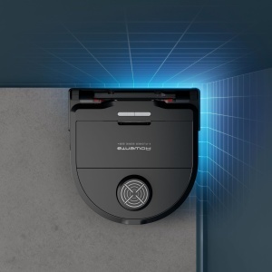 Robot aspirator Rowenta Xplorer S220 RR9495WH Lasernavigatie Functie mop vibratie Absorbtie automata NegruMetal - Img 3