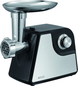 Robot de bucatarie ECG MG 1310 Simply, 1340 W, 3 site din otel inoxidabil, negru