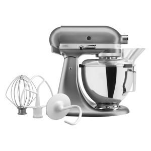 Robot de bucatarie KitchenAid 5KSM95PSECU, 4.3L, 275W, Metal