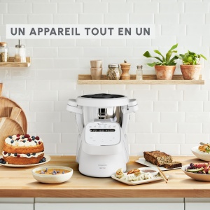 Robot de bucatarie Moulinex Companion Capacitate XL 10 persoane 12 programe automate Gri - Img 2